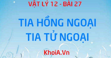 Tia hồng ngoại, Tia tử ngoại là gì? Bản chất, Tính chất và Công dụng Tia hồng ngoại, Tia tử ngoại - Vật lý 12 bài 27